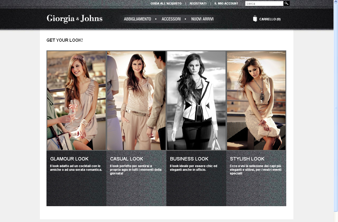 QuantoCostaEsserDonna: Giorgia & Johns: il nuovissimo shop online!