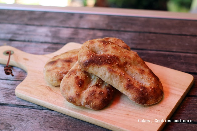 Fladenbrot mit Sauerteig