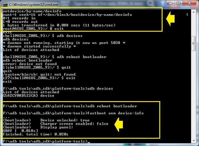 Unlocking Bootloader For Asus Zenfone 2 Laser 5 5s Ze550kl Asus Z00ld