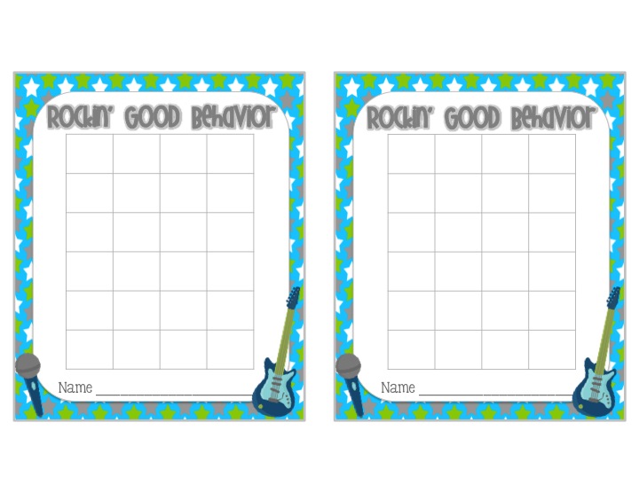 classroom star chart