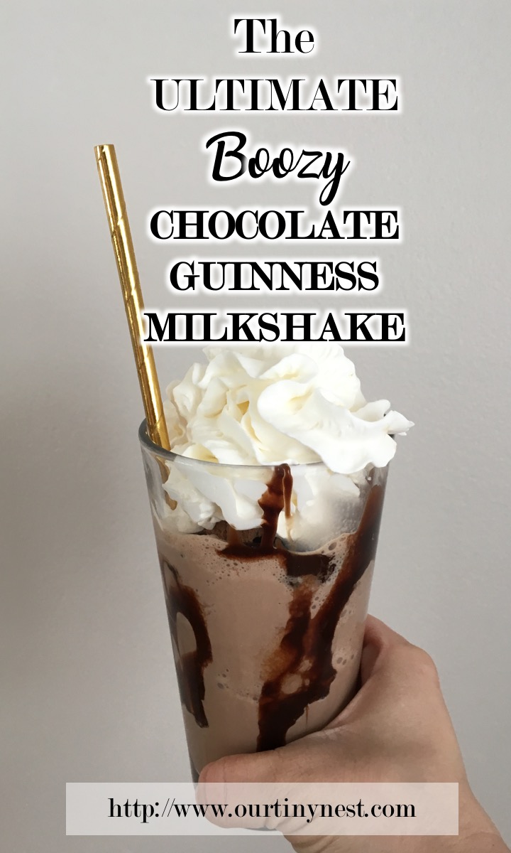 chocolate guinness milkshake