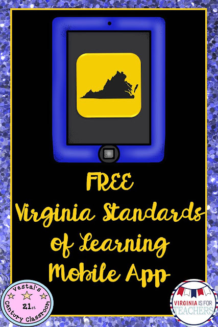 Here is a great review of the Virginia SOL mobile app! Learn how to download the app for FREE, operate the app to cut down on planning time, and how to make parents more aware of what their child is learning using the app. This free app puts the Virginia SOLs at your fingertips!