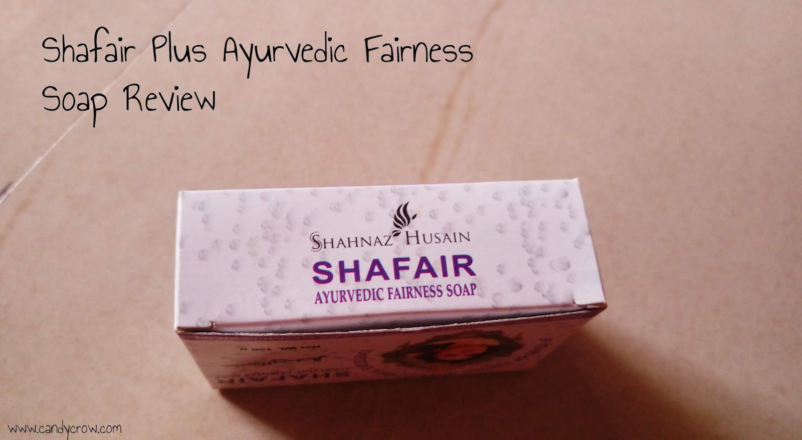Shahnaz Hussain Shafair Ayurvedic Fairness Soap Review