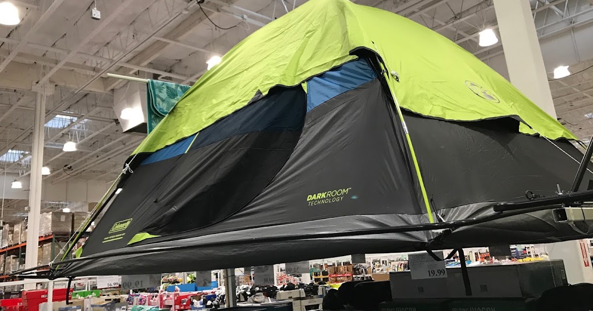 Coleman 6person Fast Pitch Dark Room Dome Tent Costco