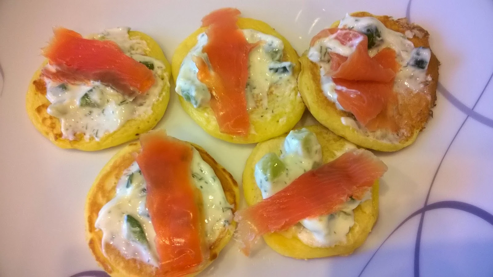 Blinis au yaourt