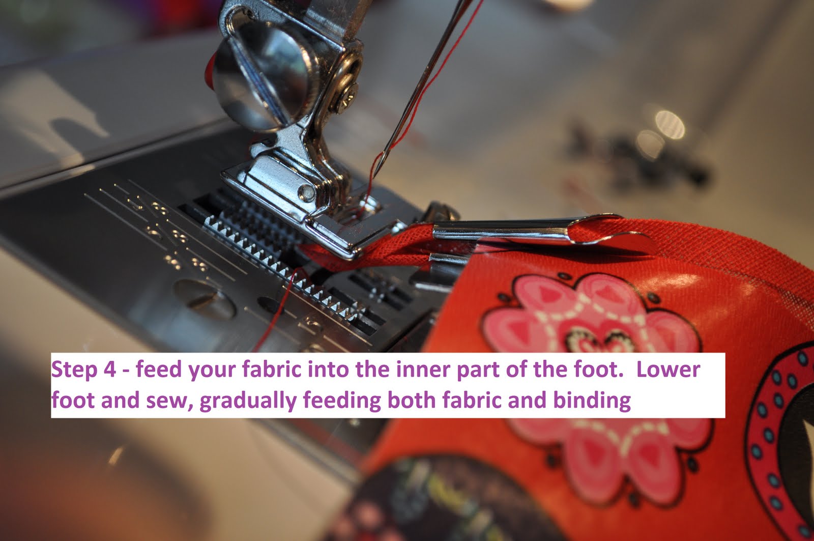 BellaBoutique Bias Binding Foot