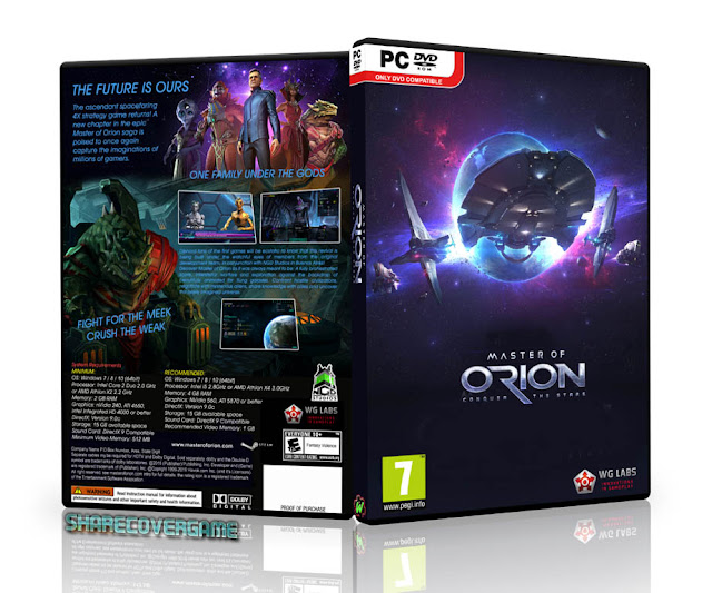 Master of Orion Cover Box