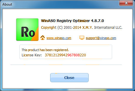 winaso registry optimizer freezing