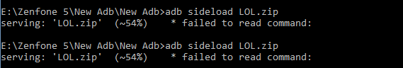 Cara Mengatasi 54% Failed to read command Asus Zenfone 5 (100% WORK) Cara Mengatasi 54% Failed to read command Asus Zenfone 5 (100% WORK)