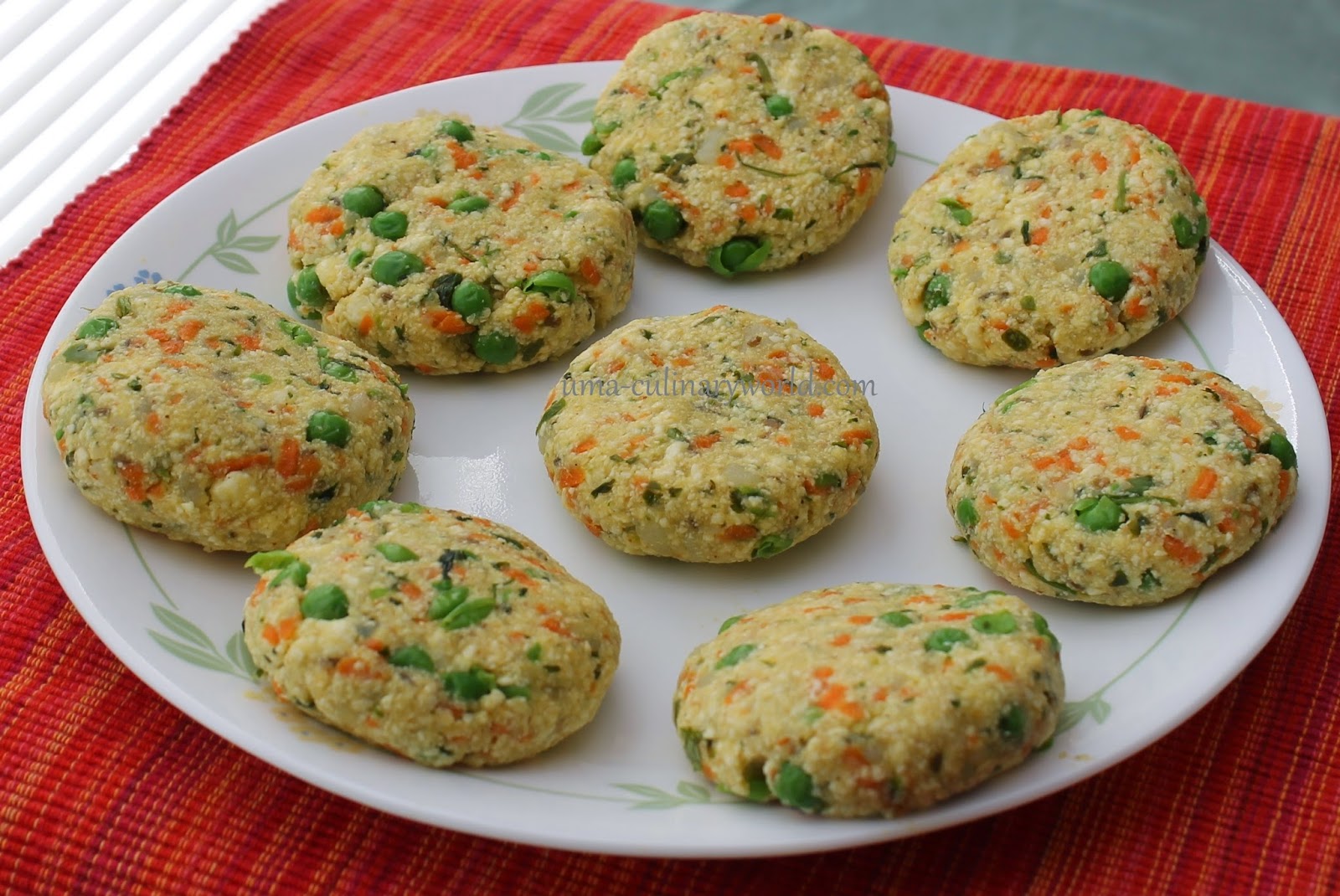 Paneer Vegetable Cutlets