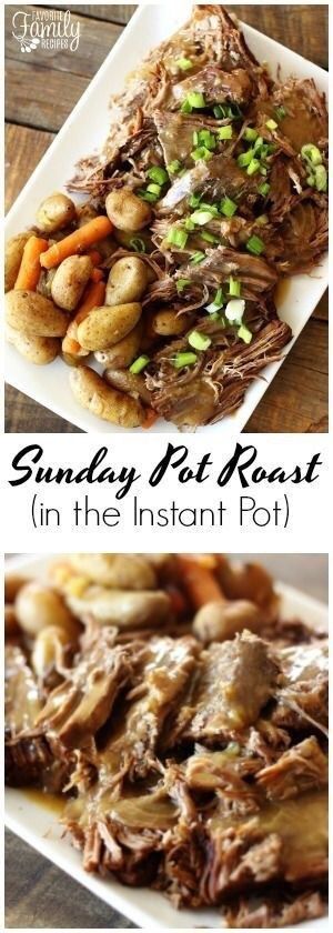 Sunday Pot Roast (Instant Pot Recipe) - Pot Recipe