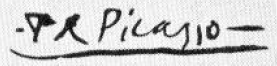 Picasso identidad O M scara La Preciosa Firma De Picasso Se al De picasso-identidad-o-m-scara-la-preciosa-firma-de-picasso-se-al-de