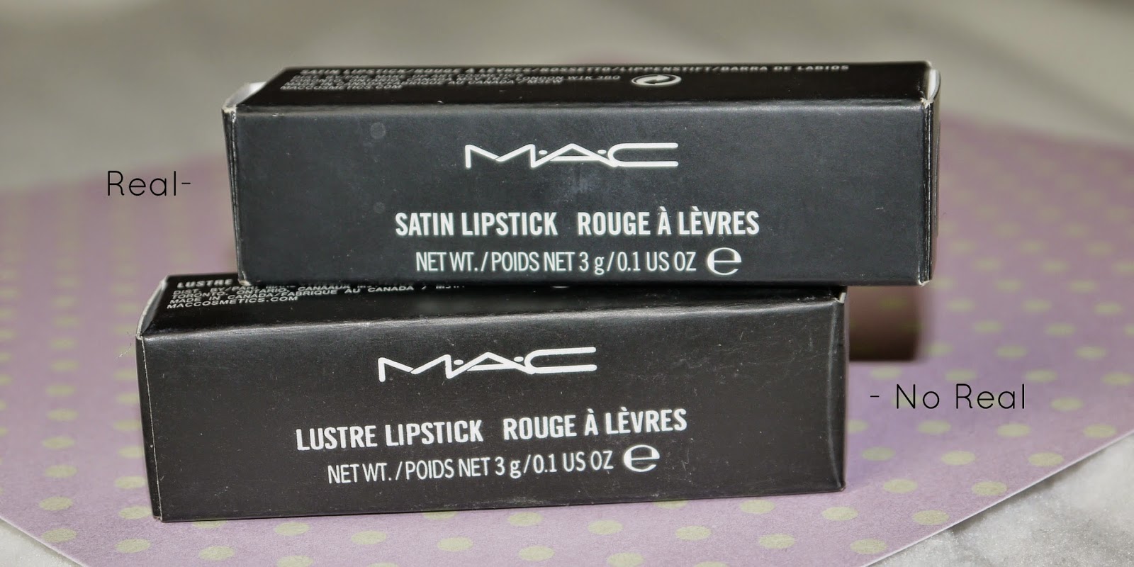 kirstyleigh how to notice a fake mac lipstick mac label