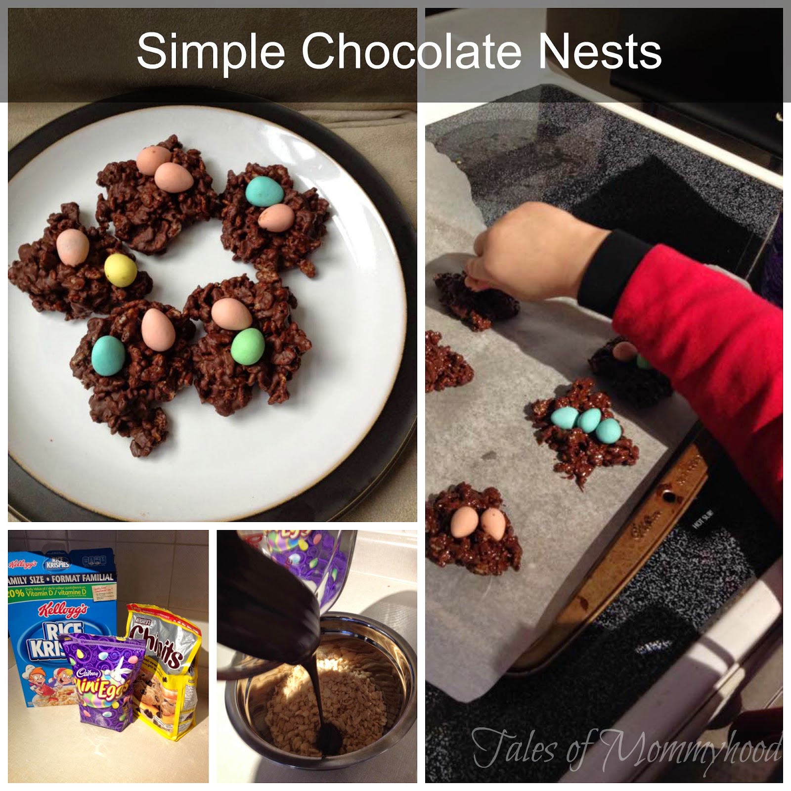 chocolate, eggs, easter, birds nests