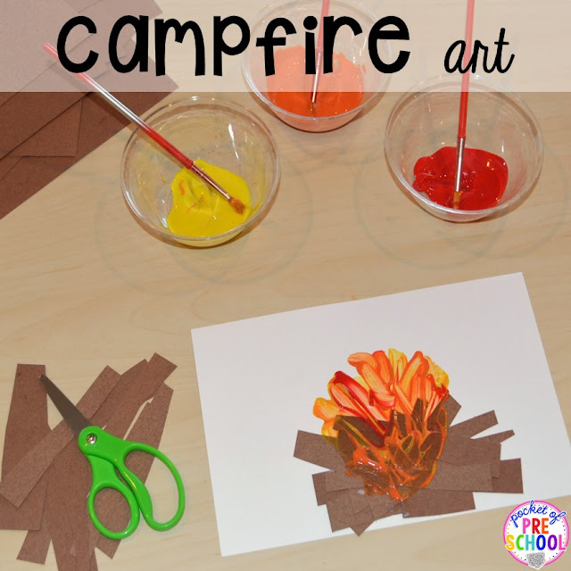 Camping Centers and Activities - Pocket of Preschool