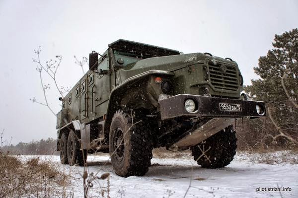 Asian Defence News: Russian Ural-VV MRAP stationed with MVD recon unit ...
