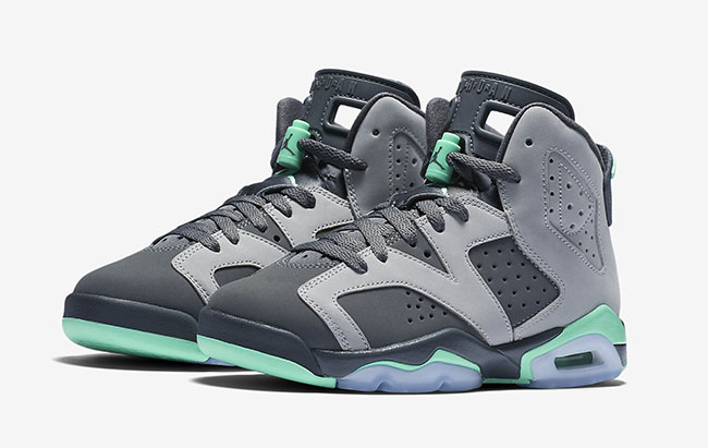 Swag Craze: Dropping Tomorrow: Air Jordan 6 GS – 'Green Glow'