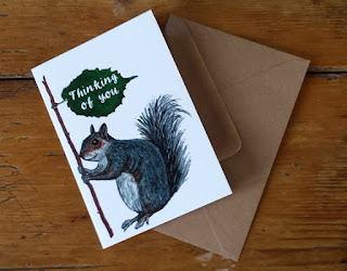Thinking of you card by Alice Draws The Line Thinking of you card by Alice Draws The Line