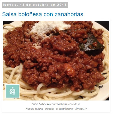 Recetas TOP10 de El Gastrónomo en octubre 2016 - Almejas en salsa verde - Boloñesa con zanahoria - Tostada con café en la taza de Batman de Neupic - Perrito texmex - Pringá - Hamburguesa de pollo - Pimientos verdes fritos - COnejo al ajillo - Patatas bravas - Sandwich de salmón - el gastrónomo - el troblogdita - ÁlvaroGP Recetas TOP10 de El Gastrónomo en octubre 2016 - Almejas en salsa verde - Boloñesa con zanahoria - Tostada con café en la taza de Batman de Neupic - Perrito texmex - Pringá - Hamburguesa de pollo - Pimientos verdes fritos - COnejo al ajillo - Patatas bravas - Sandwich de salmón - el gastrónomo - el troblogdita - ÁlvaroGP