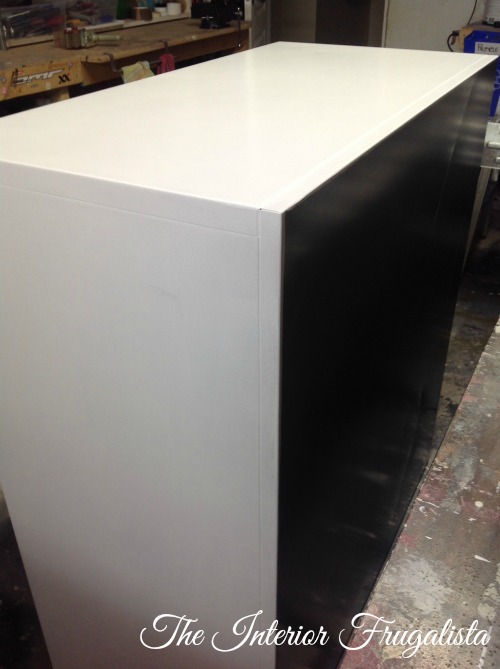 How To Transform A Secondhand Metal Lateral File Cabinet The