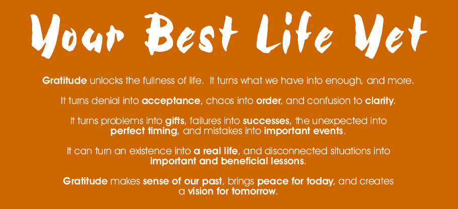 Your Best Life Yet - A Year In Gratitude