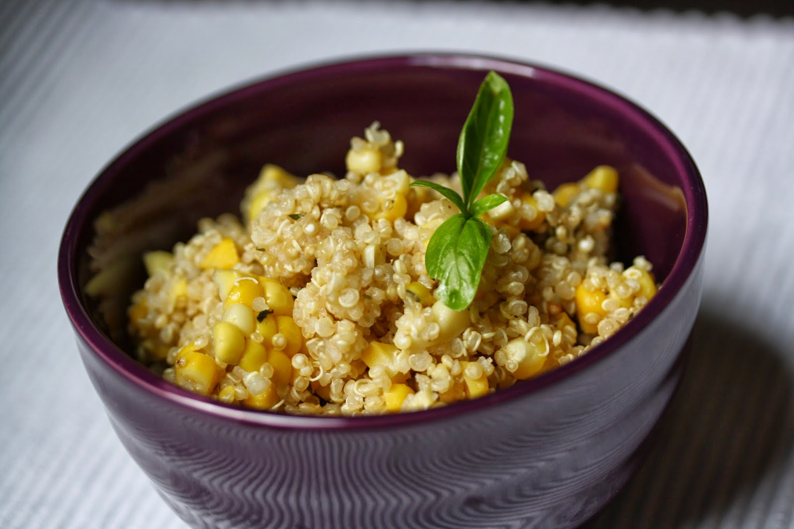 Hot Dinner Happy Home Corn Quinoa