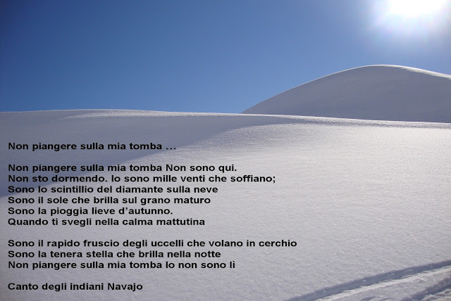 Dedicato alle persone che hanno perso la vita in montagna