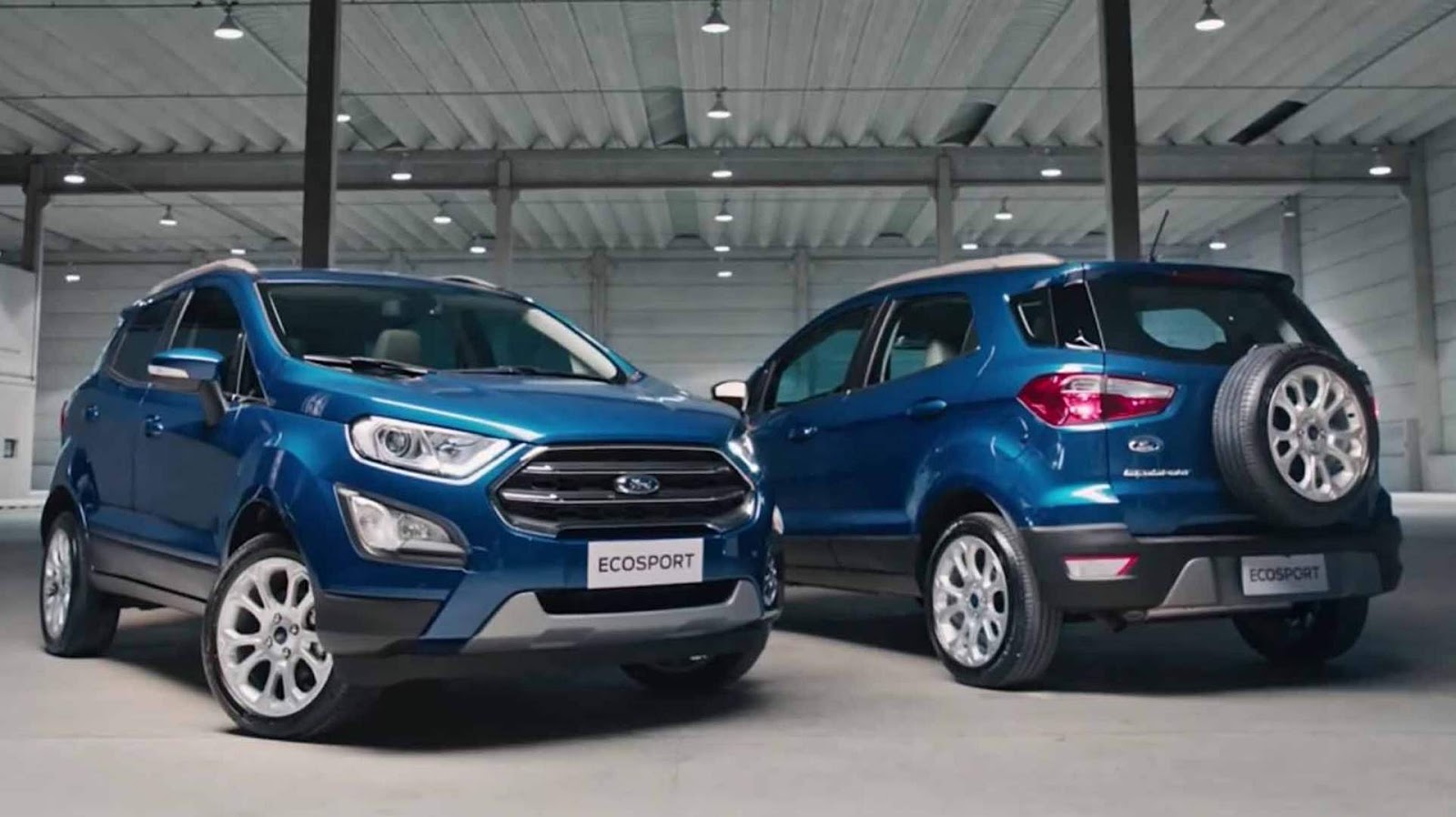 Novo Ford EcoSport 2018 teaser oficial mostra detalhes