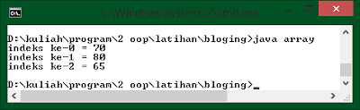 Semua kategori: Membuat Array pada Java