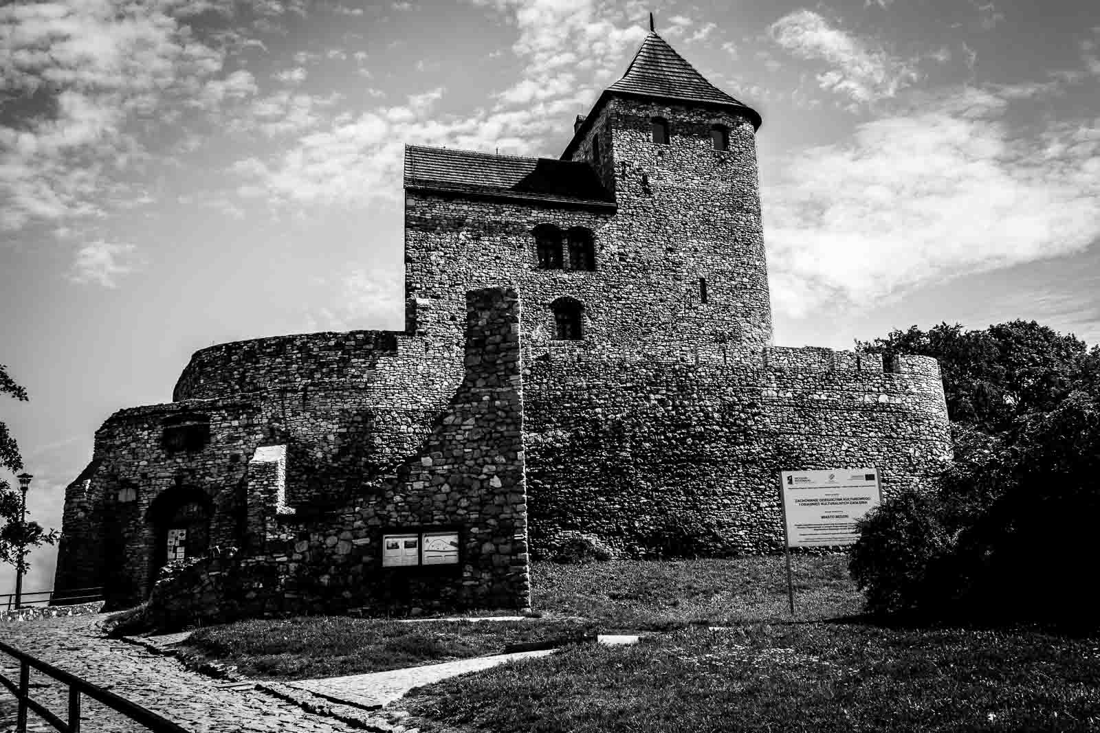 Obiektywnie O Zaułki Będzina Monochromatycznie