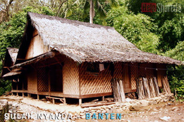 rumah adat baduy sulah nyanda banten rumah adat baduy sulah nyanda banten