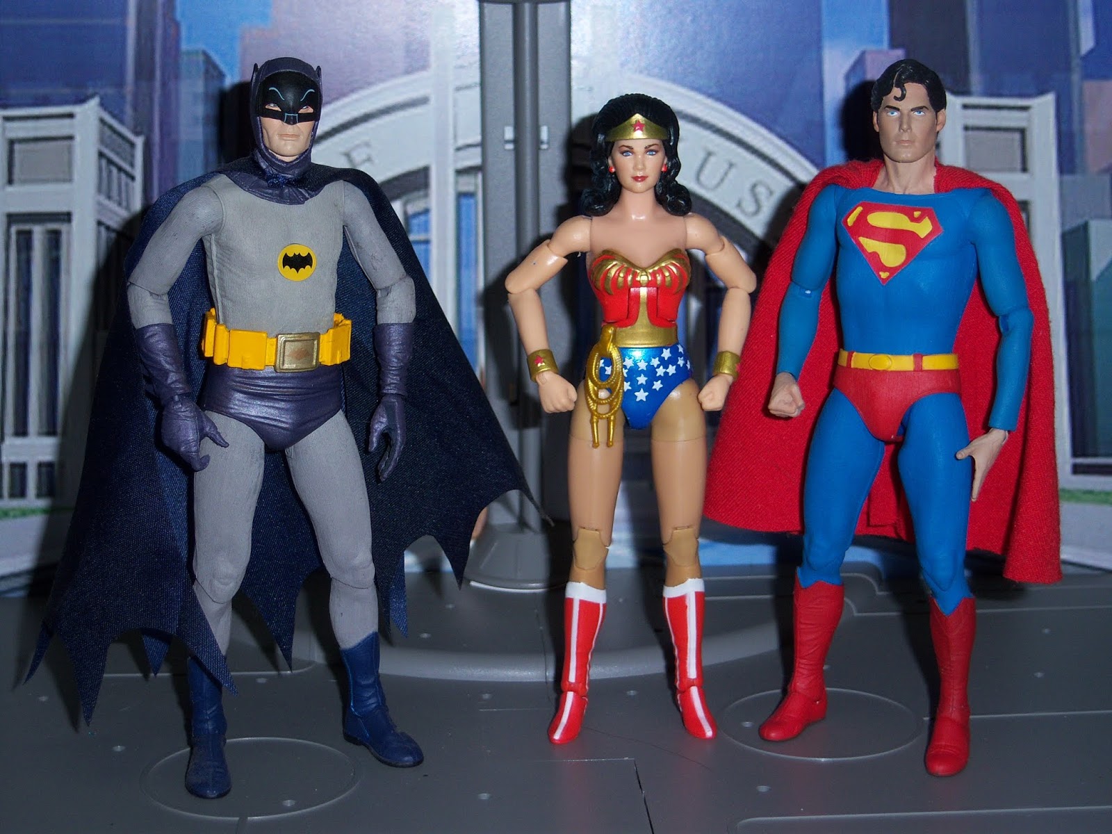 1970's superman action figures