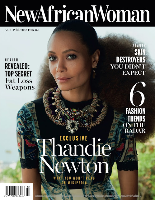 Actress @ Thandie Newton - NewAfricanWoman August 2015 