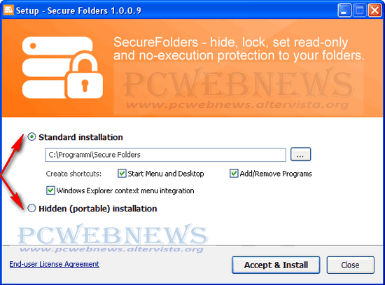 Secure Folders