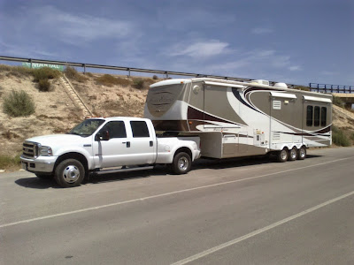 UK Spain 5th wheel transport European 5th wheel delivery service