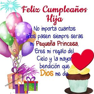 Imágenes de feliz cumpleaños Hija