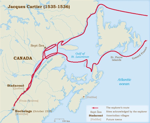jacques cartier country funding voyage