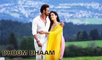 Action Jackson - Dhoom Dhaam Hindi Lyrics Sung By Ankit Tiwari, Palak Muchhal starring Ajay Devgn, Yami Gautam