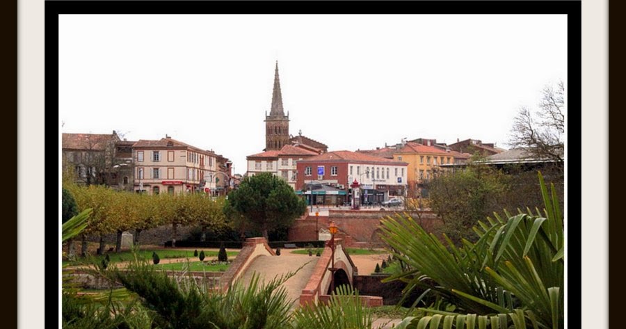 Muret 31600: Vue de Muret depuis le parc Clément Ader