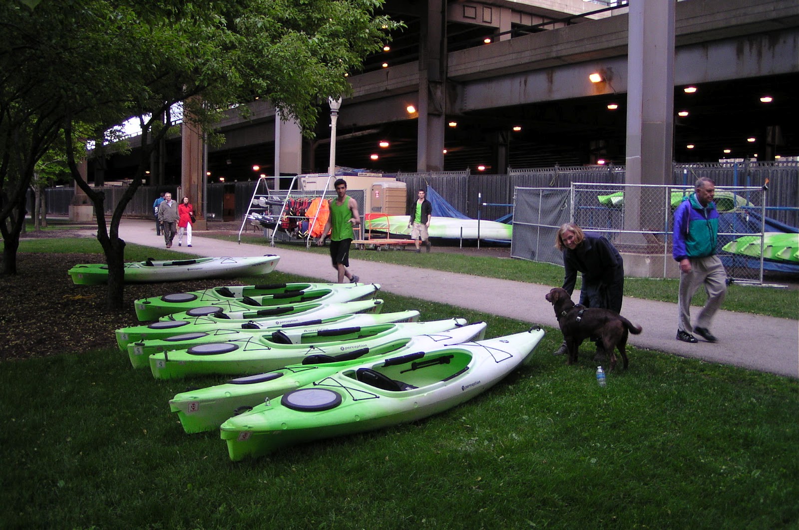 Travel with Kevin and Ruth Urban Kayaks Chicago