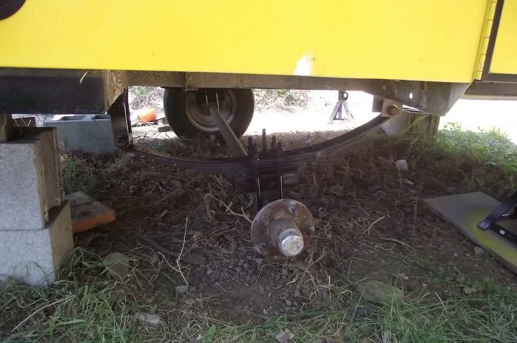 Camping Lifting a popup camper