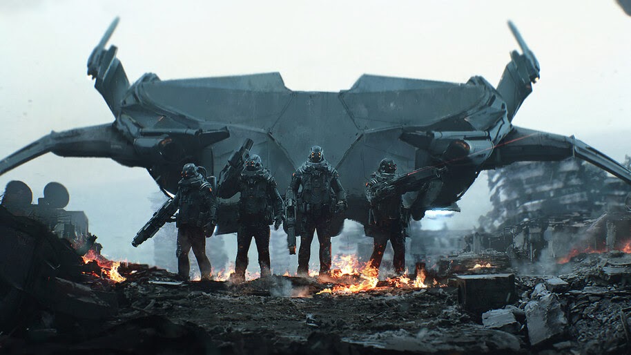 Sci-Fi, Soldiers, 4K, #4.1015