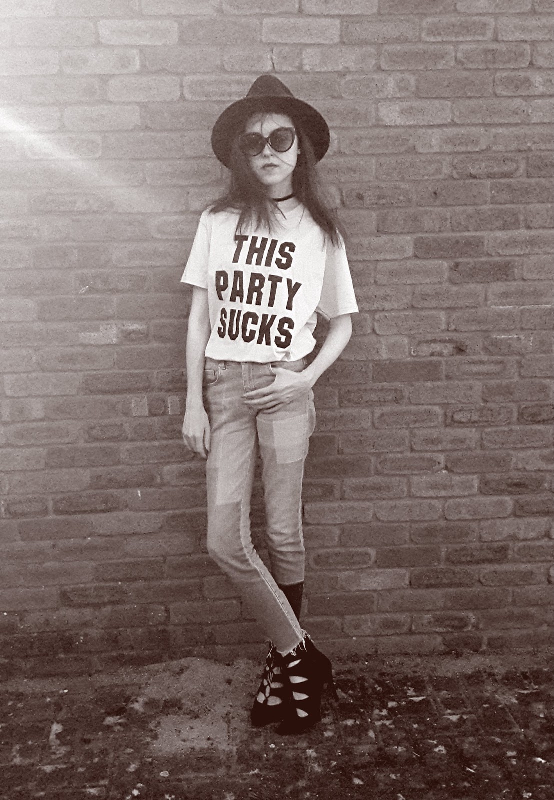 this party sucks shirt