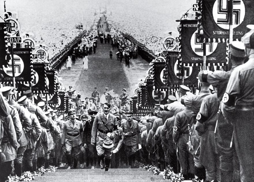#26 Hitler At A Nazi Party Rally, Heinrich Hoffmann, 1934 - Top 100 Of The Most Influential Photos Of All Tiem #26 Hitler At A Nazi Party Rally, Heinrich Hoffmann, 1934 - Top 100 Of The Most Influential Photos Of All Time