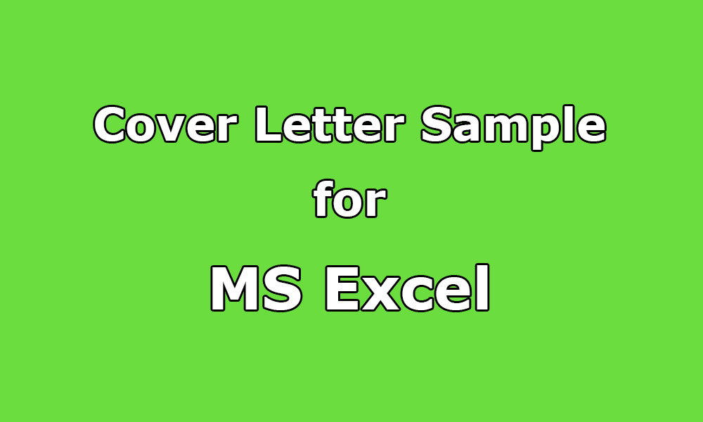 ms excel spread sheet