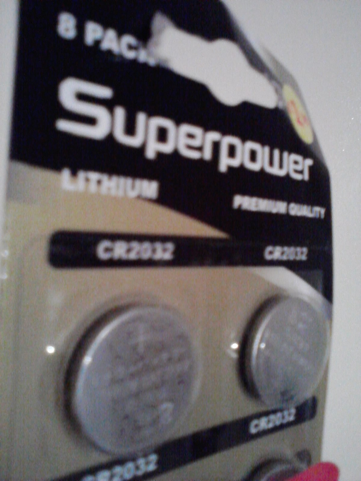 Consumer Review: UK : 8 CR202 lithium batteries for 99p