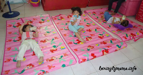 Disney princess mats - triplets