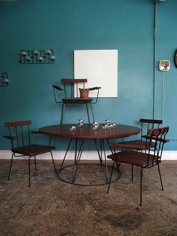 Vintage Ground Mid Century Patio Set