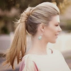 Pretty Ponytail Twist Hair}