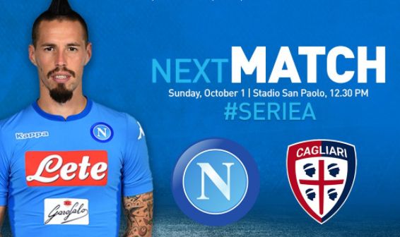 Rojadirecta NAPOLI-CAGLIARI Streaming Gratis: info Video YouTube, Diretta Facebook Live-Stream con iPhone Tablet PC